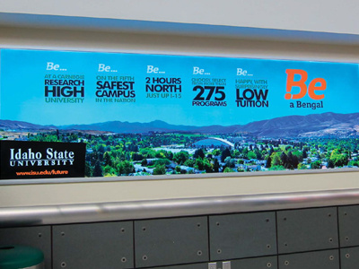 Salt Lake City Airport display