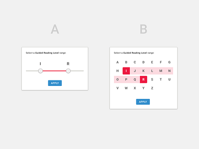 Range Selectors