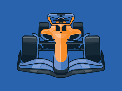 McLaren F1 apparel car f1 formula one illustration racecar racing sport t shirt