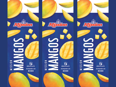 Mangos agriculture branding digital illustration fresh fruit illustration mango packaging produce tropical