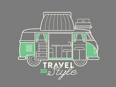 Travel In Style camper bus camping caravan travel van volkswagen