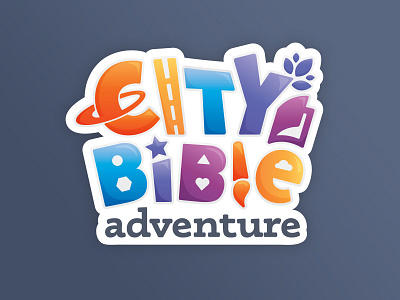 City Bible Adventure art bible build creativity explore fun kids learn logo play read science