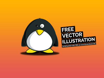 Penguin - vector illustration animals design free free download freebie graphic design illustration illustrator penguin template vector graphic vector illustration