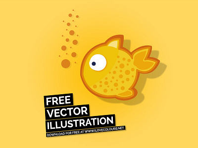 Fish - Free vector illustration collection - #1 animals bubbles fish fishing heart love ocean sea swimming undewater vector graphic vector illustration