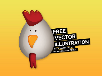 Chicken - Free vector illustration
