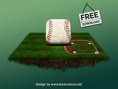 Free baseball icon n.1 for mobile app iOS Android baseball free download freebie icon set icons mobile app retina sport ui ui design ux ux design