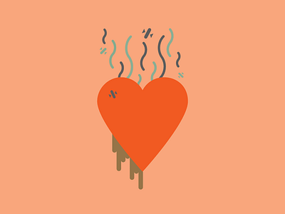 | 'STINKY LOVE' | 2016 | brooklyn colors design graphic design graphics illustration love minimal new york stinky surreal vector