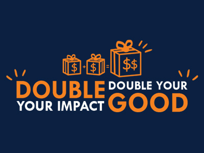 Double Your Good digital donations gift giving philanthropy photoshop