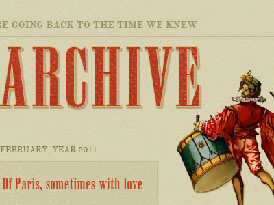 Archive page