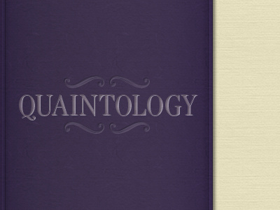 Quaintology branding design quaint violet website