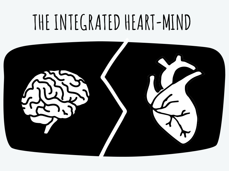 The integrated heart-mind animation fun heartmind illustration integrated