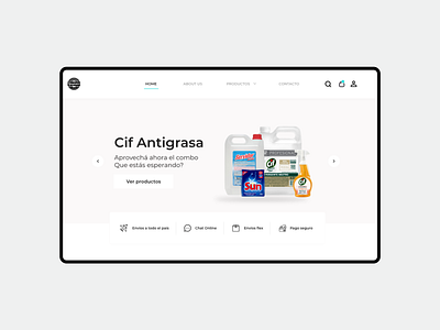 Limpiakit - Ecommerce clean ecommerce layout ui web