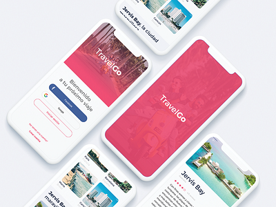 TravelGo app app design australia design minimal mobile app protoyping travel ui ux