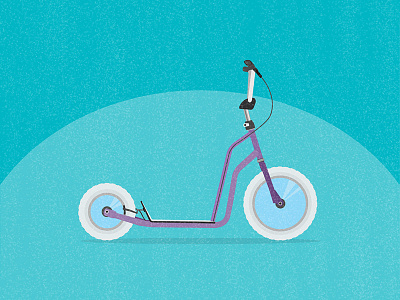 Disc rims blue disc illustration illustrator purple rims scooter