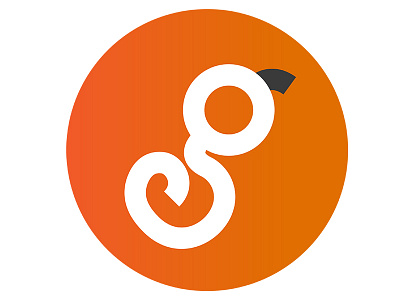 Logo Study 01 creative gc logo online orange shop store typography