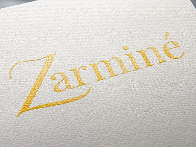 Zarminé Logo bags business logo online shop
