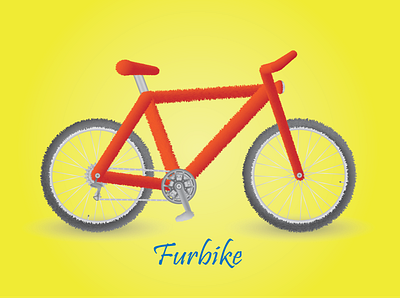 Furbike design graphic design illustration vector