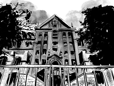 HPND - comic book art clip studio comic comic book illustration