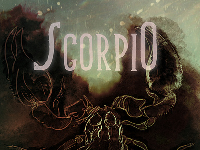 Scorpio - Comic Book teaser art clip studio comic comic book comics illustration