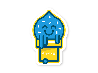 Ice Cream Sticker Concept