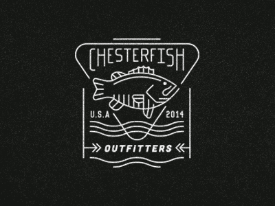 Chesterfish Badge