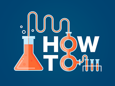 How To Graphic branding drupal howto illustration logo science training