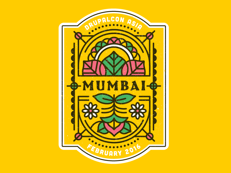 Mumbai Sticker by Justin Harrell on Dribbble