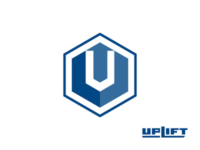 Uplift branding design identity logo simple