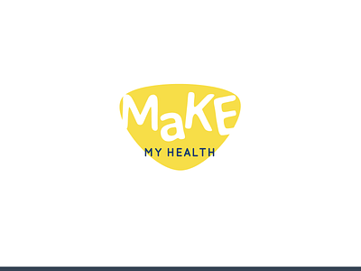 MaKe My Health Logo logo design