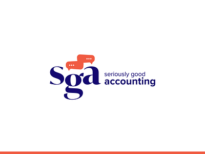 Seriously Good Accounting Logo brand identity branding logo design