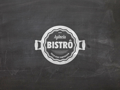 Bistrô Agency advertisign agency bistro branding logo vintage visual identity