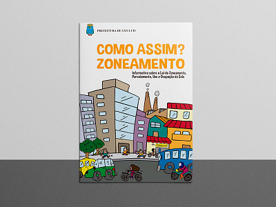 São Luís City Hall art direction booklet design editorial design grid illustration