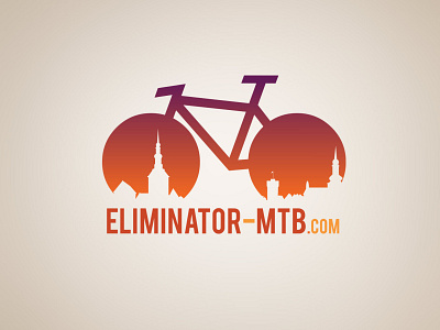 eliminator Logo mtb bike bike ride bikes biking cycling eliminator grafik ilustrator logo logo design logotype mtb poland polska projektant sport tomasz pietek warszawa