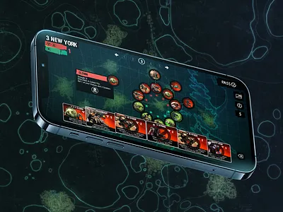 Game App UI design - Neuroshima Convoy card game app card card design fantasy game game art game design polska postapo postapocaliptic scifi ui user experience user interface design userinterface ux warsav warszawa