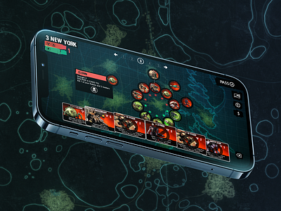 Game App UI design - Neuroshima Convoy card game app card card design fantasy game game art game design polska postapo postapocaliptic scifi ui user experience user interface design userinterface ux warsav warszawa