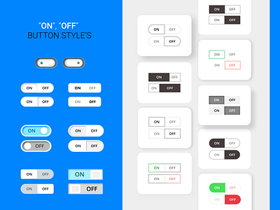 "On" "Off" Button Styles