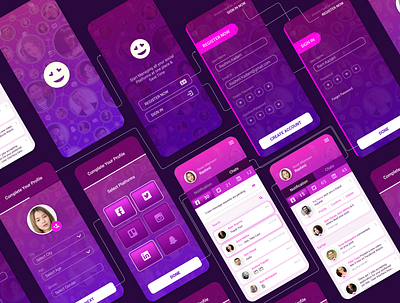 All social media app could be accessed in 1 app daily 100 challenge dailyui dribbble hellodribbble ritu ui ui ux ui 100 uidesign ux