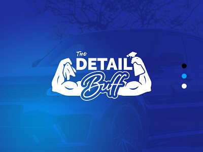 "Detail Buff" Logo Project branding graphic design logo marl