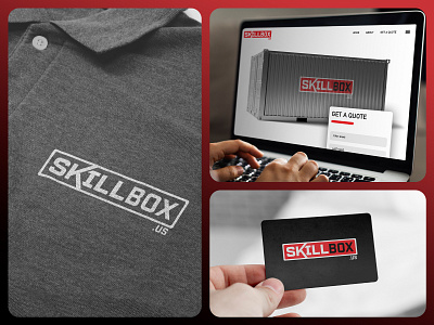 Unused Revision of "SkillBox" Logo branding design graphic design logo logo design marl storage