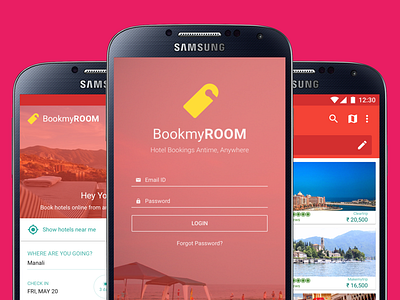 BookmyROOM - Hotel Booking App