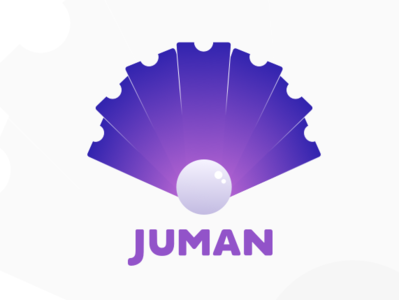 Juman Logo book app booking juman logo pearl pearl logo shell logo ticket ticket booking ticketing