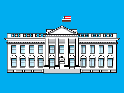 The White House (colored)