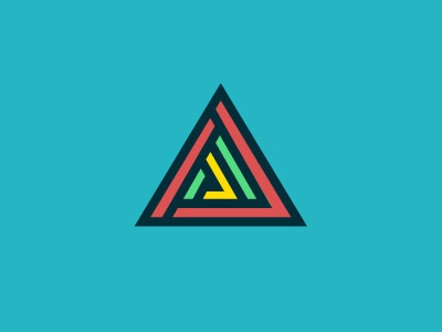 Just for fun colours geometric icon shapes
