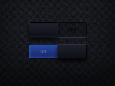 Switches x 2 (free psd) blue free gradients off on psd retina shadows styles switches x2