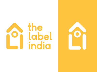 Logo: The Label India branding design graphic design illustration logo typography vector