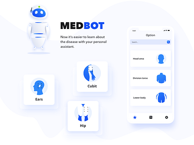 Medical Assistant app assistant bot branding desiginspiration design design inspiration helper illustration ios app logo medical mobile app mobile design ui uidesign user experience ux uxdesign vector