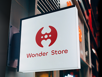 Wonder Store logo logo minimalism