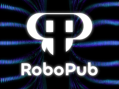 RoboPub logo logo logo design minimalism minimalism logo robo logo robologo robot