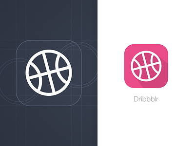 Dribbblr app icon