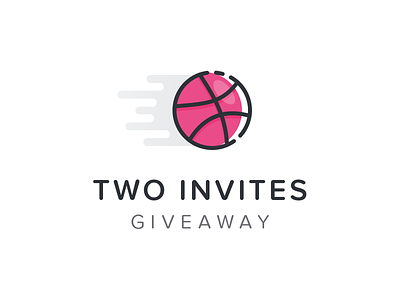 Two invites giveaway! admit away competition draft dribbble get give giveaway invitation invite mbe player